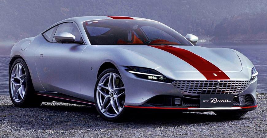 Tailor Made Ferrari Roma For 30th Anniversary In China (video)