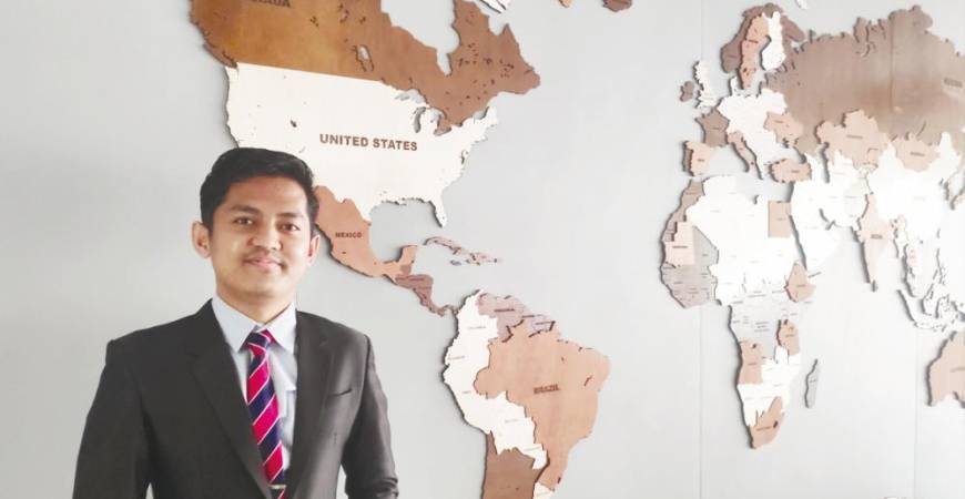 Onki Alexander credits his education at MSU for helping him succeed in his career as a lecturer in Indonesia.