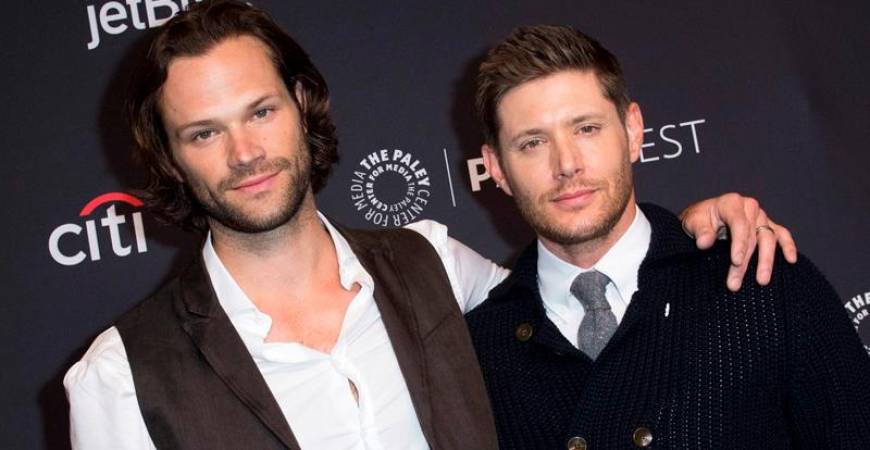 Jensen Ackles (right) said that it was superstition and bad timing that led to Jared Padalecki not being told about the prequel. – Getty