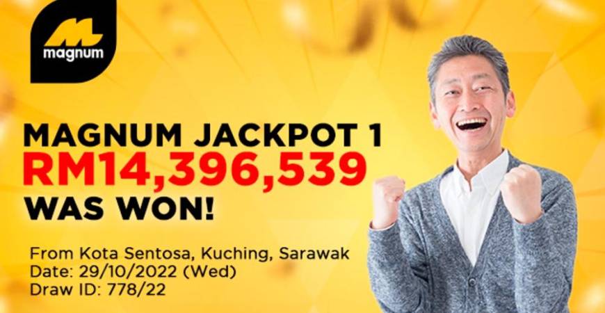 Sarawak man wins life-changing RM14.3m Magnum Jackpot