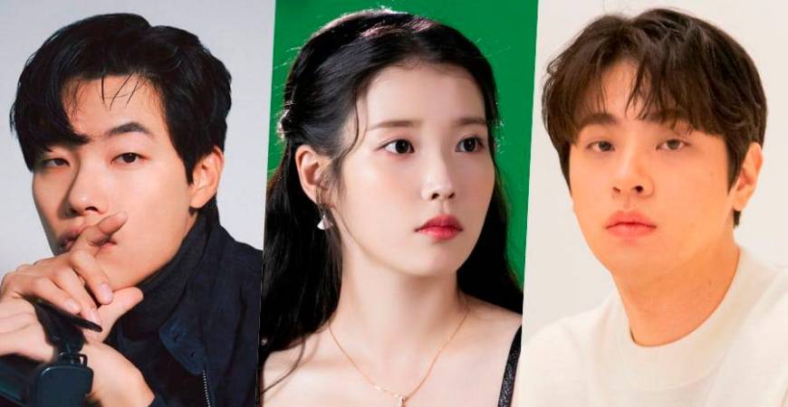 (from left) Ryu Jun Yeol, IU and Park Jung Min are among the big names attached to upcoming drama ‘Money Game’. – Soompi