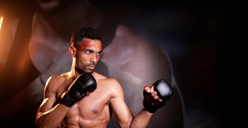 Sharmendran is a full time professional karate fighter. – INSTAGRAM/ @PHOENIXFILMS_MY