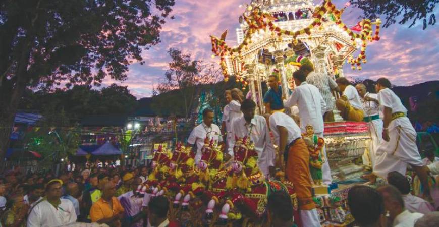 Chariots, also known as moving temples, allow everyone to worship the deity. – 123RF