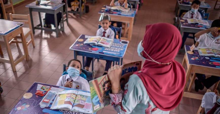 Due to the on-and-off school closures arising from the Covid-19 pandemic, students have experienced more than one year of learning loss. – ADIB RAWI YAHYA/THESUN
