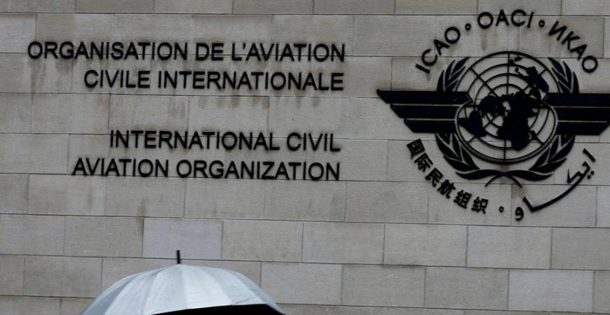 A pedestrian walks past the International Civil Aviation Organization (ICAO) headquarters building in Montreal, Quebec, Canada June 16, 2017. REUTERSPIX