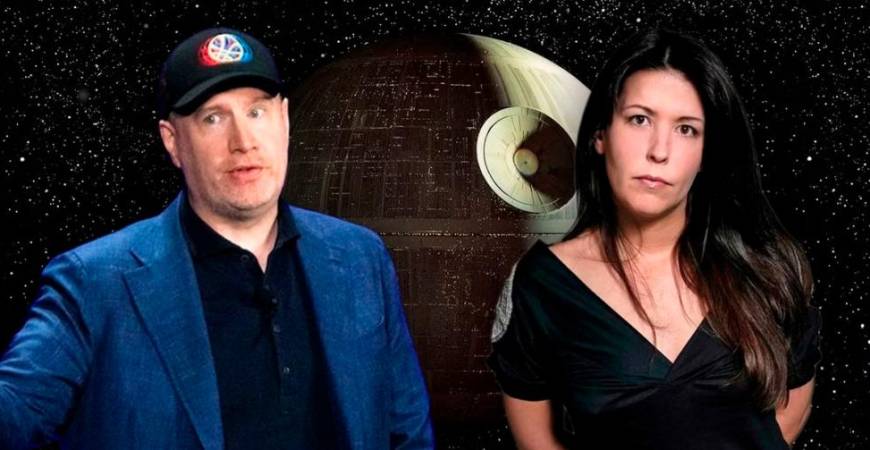Kevin Feige (left) and Patty Jenkins’ are no longer working on ‘Star Wars’ projects. – Composite by CBR.com