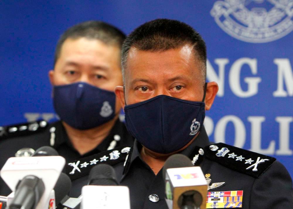 Johor Police chief Datuk Kamarul Zaman Mamat. BERNAMApix