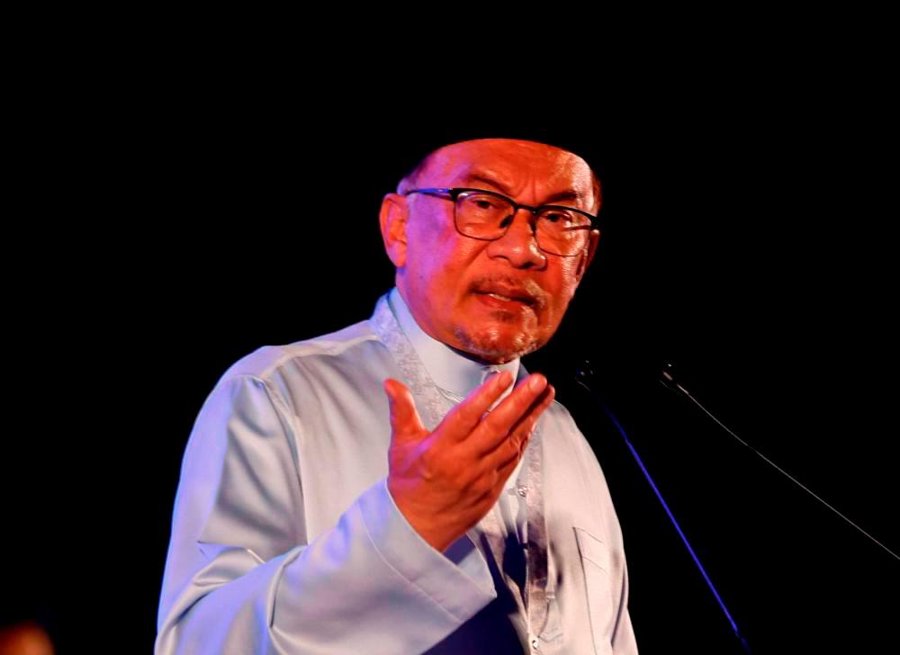 Anwar Ibrahim. BERNAMAPIX