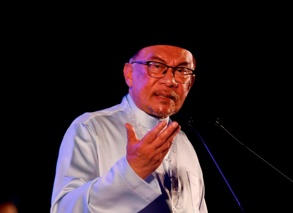 Anwar Ibrahim. BERNAMAPIX