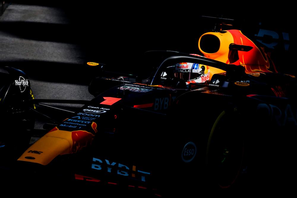Red Bull Racing’s Dutch driver Max Verstappen drives during the second practice session of the Formula One Monaco Grand Prix at the Monaco street circuit in Monaco, on May 26, 2023. AFPPIX