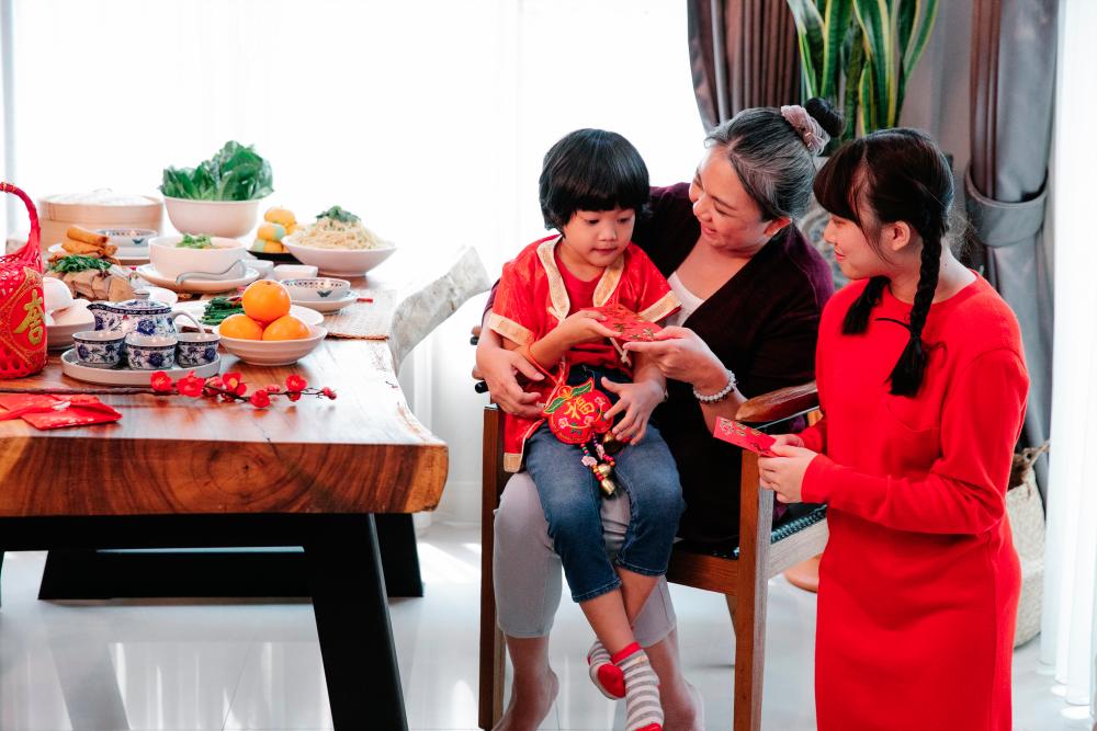 The Lunar New Year is the perfect time to catch up with loved ones. — PHOTO COURTESY OF ANGELA ROMA