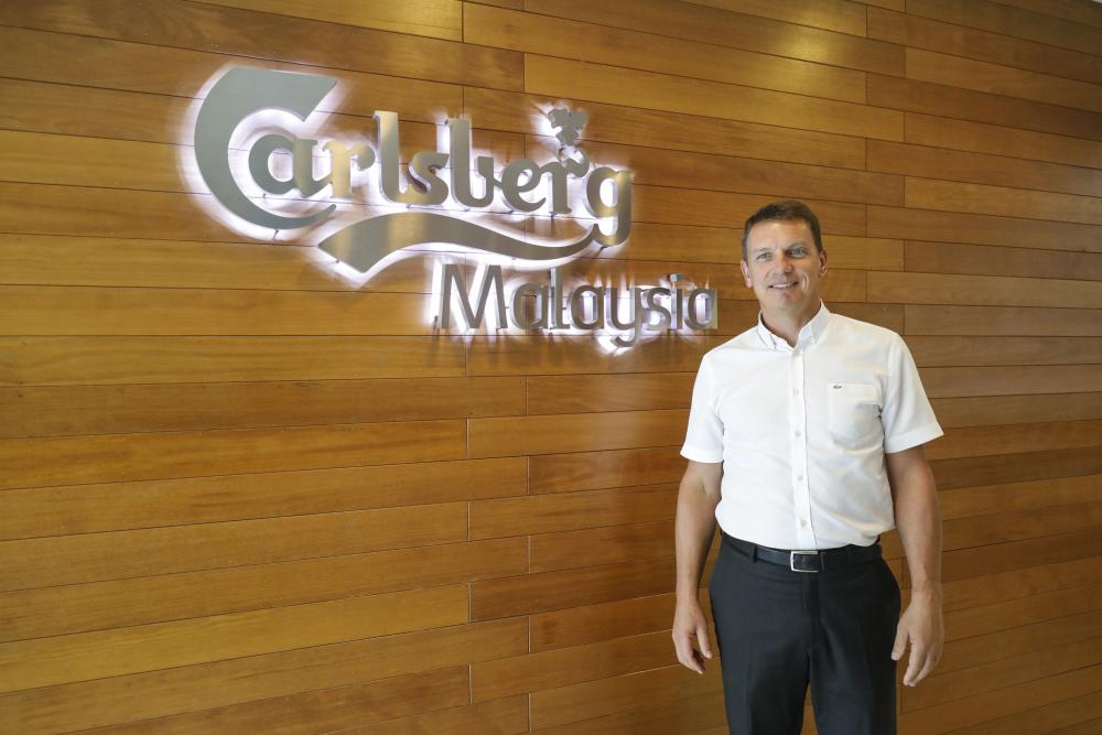 Managing Director Carlsberg Brewery Malaysia Berhad Lars Lehmann.