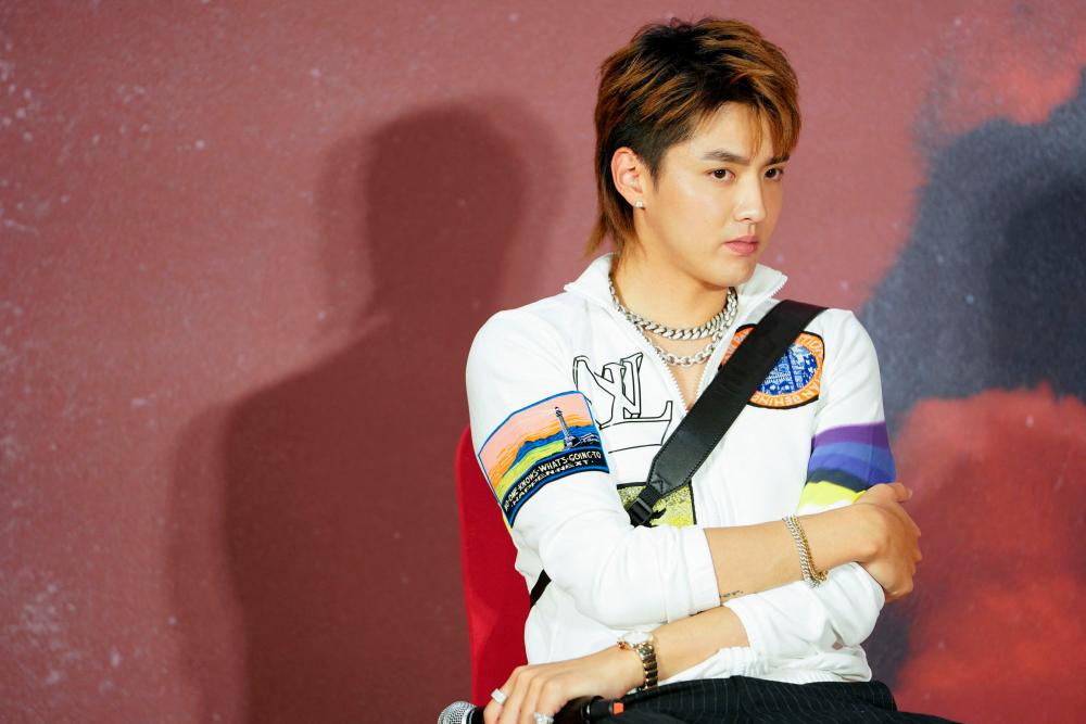 This photo taken on October 25, 2018 shows Chinese-Canadian ex-pop star Kris Wu, also known as Wu Yifan in Chinese, attending an event in Beijing. AFPPIX
