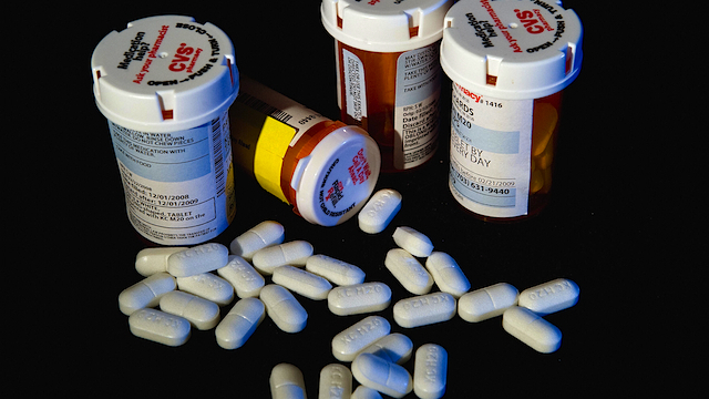 A generic photo of prescription drugs taken March 20, 2009. — AFP