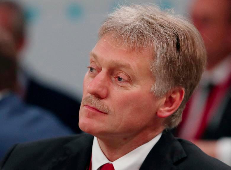 File photo: Kremlin spokesman Dmitry Peskov attends a session of the St. Petersburg International Economic Forum (SPIEF) in Saint Petersburg, Russia, June 4, 2021. REUTERSpix