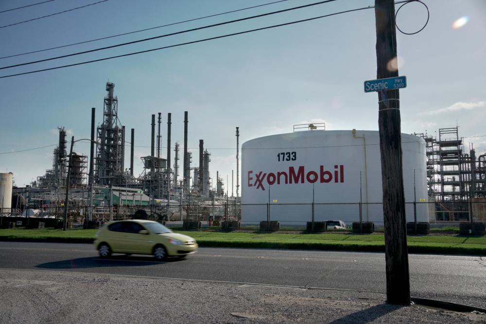A view of the ExxonMobil Baton Rouge Refinery inmLouisiana, US, in May 2021. – Reuterspic