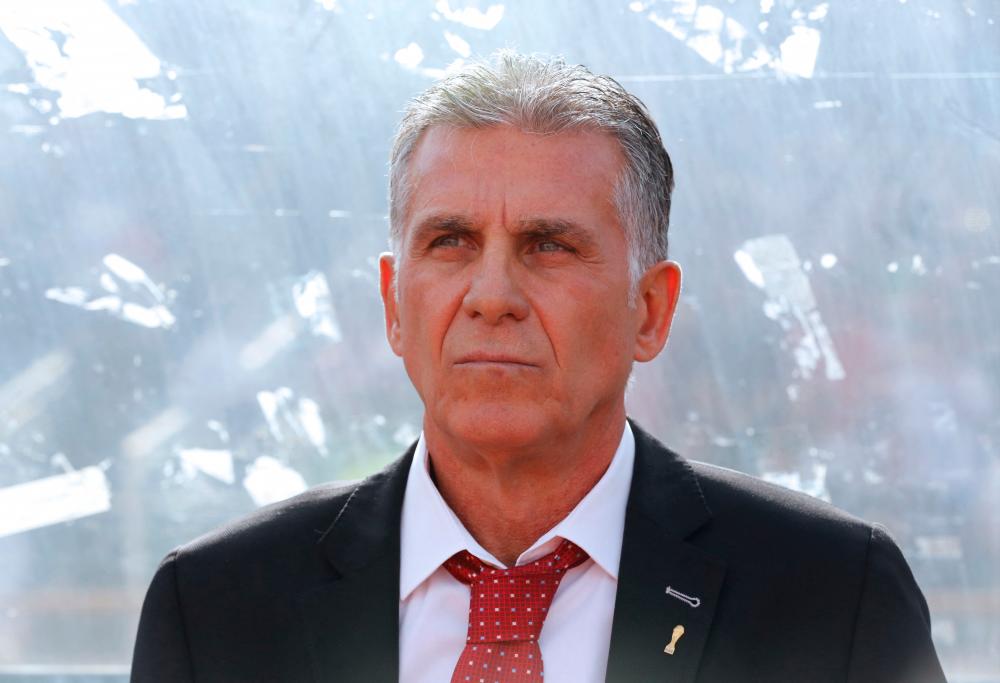 Iran coach Carlos Queiroz. – AFPPIX
