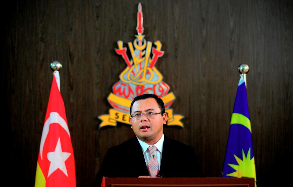 Selangor Menteri Besar Datuk Seri Amirudin Shari on Special Announcements regarding Movement Control Order (MCO 2.0) at Seksyen 7 Shah Alam on Jan 20. --fotoBRNAMA (2021) COPY RIGHTS RESERVED