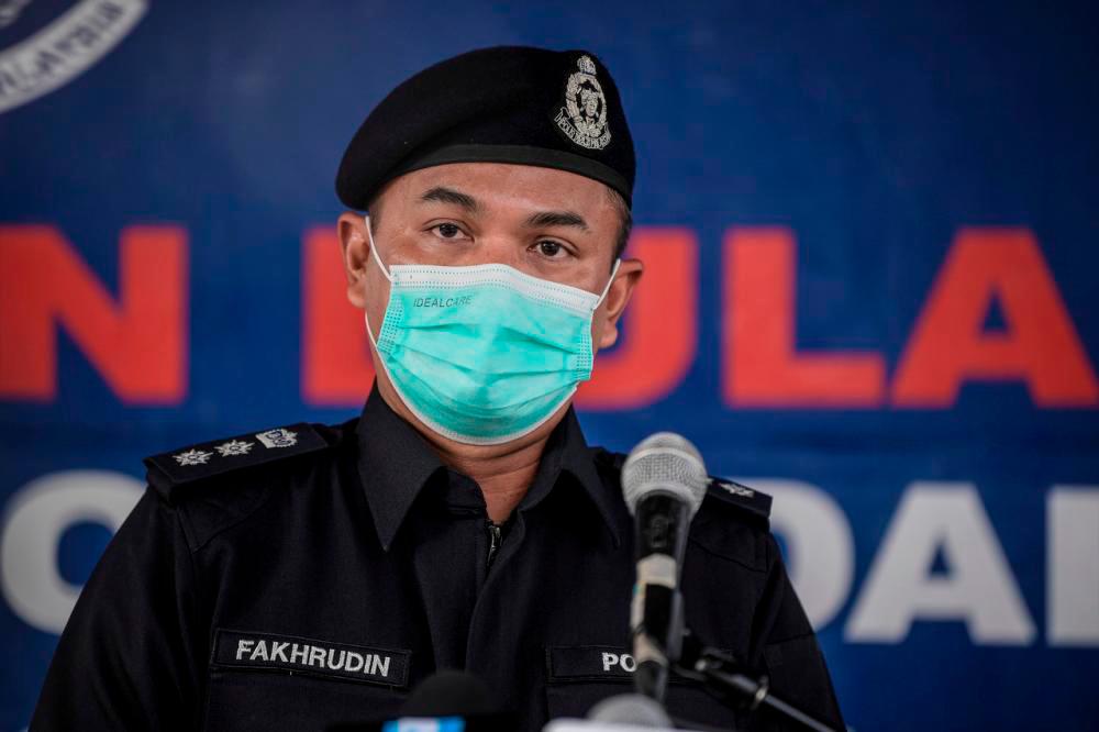 Ketua Polis Daerah Petaling Jaya ACP Mohamad Fakhrudin Abdul Hamid. fotoBERNAMA
