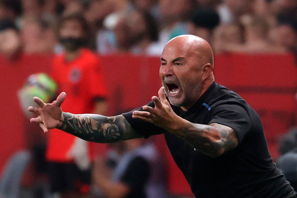Argentinian Jorge Sampaoli has left his position as Marseille coach after guiding them back to the Champions League, the French club announced on Friday. Credit: Twitter/@FabrizioRomano