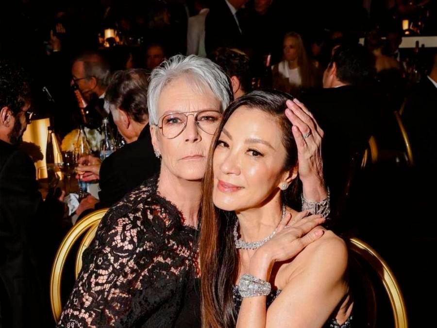 Michelle Yeoh addresses a few of the female figures in her life that inspired her, including Jamie Lee Curtis. – GMA NETWORK