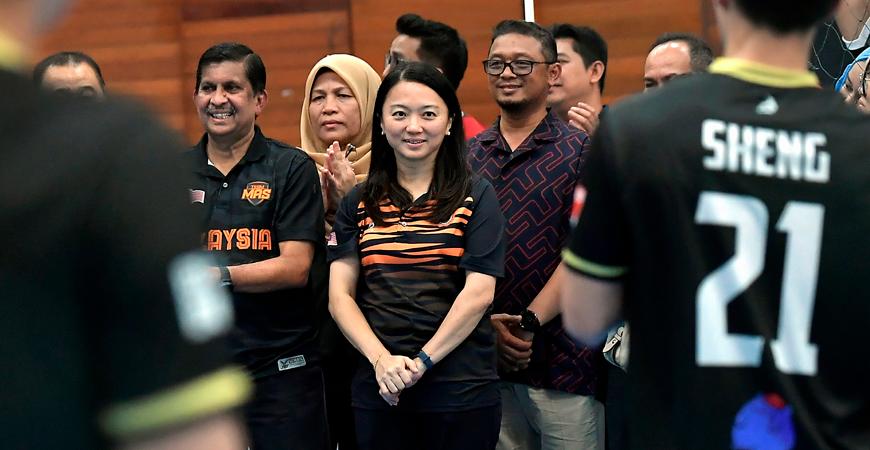 Malaysian Youth and Sports Minister Hannah Yeoh. – BERNAMAPIX