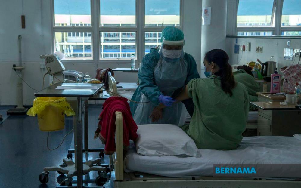 Hospital beds in Sabah are now almost fully occupied.