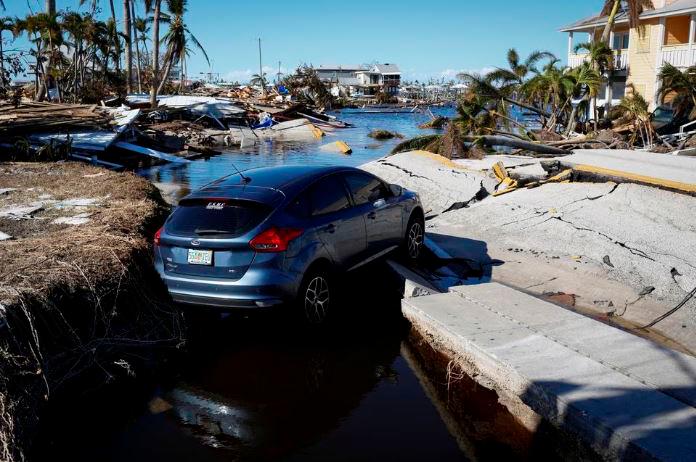 Hurricane Ian was by far last year’s costliest event, resulting in estimated insured losses of $50-65 billion. REUTERSPIX