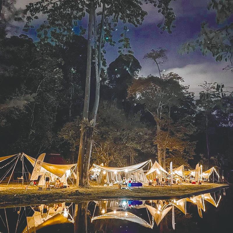 A safe camping site for families and a place to get away from the city. – TAMAN EKO RIMBA KOMANWEL FACEBOOK