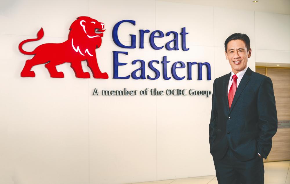 Below: Koh said Great Eastern has been introducing initiatives to support their customers on every journey during these unprecedented times.