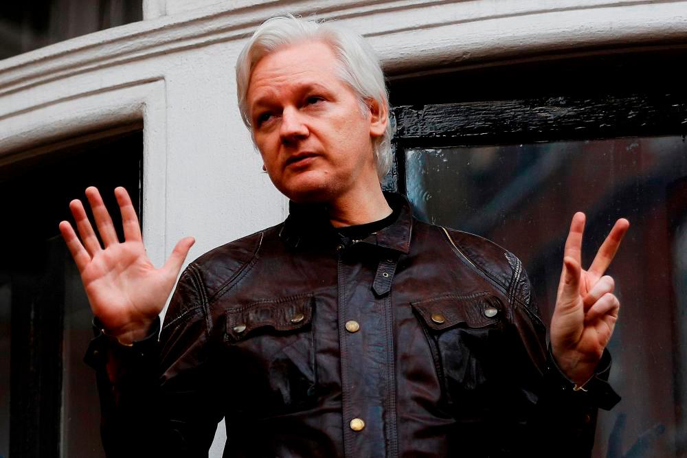 Julian Assange. REUTERSPIX
