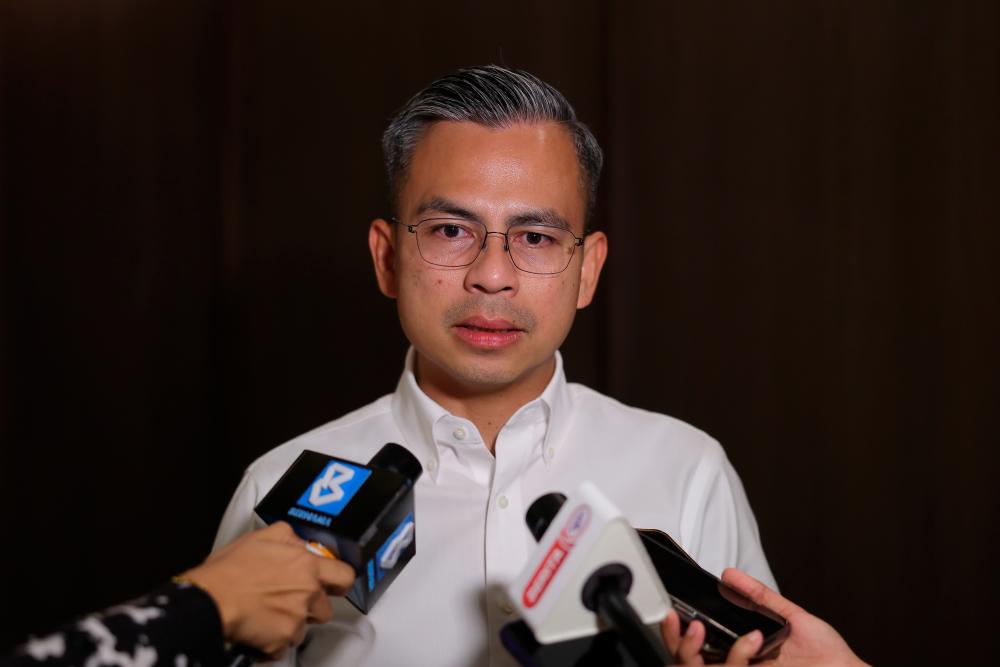KUALA LUMPUR, March 15 -- Minister of Communications and Digital Fahmi Fadzil when interviewed in conjunction with National Journalists’ Day (HAWANA) 2023, last night. BERNAMAPIX