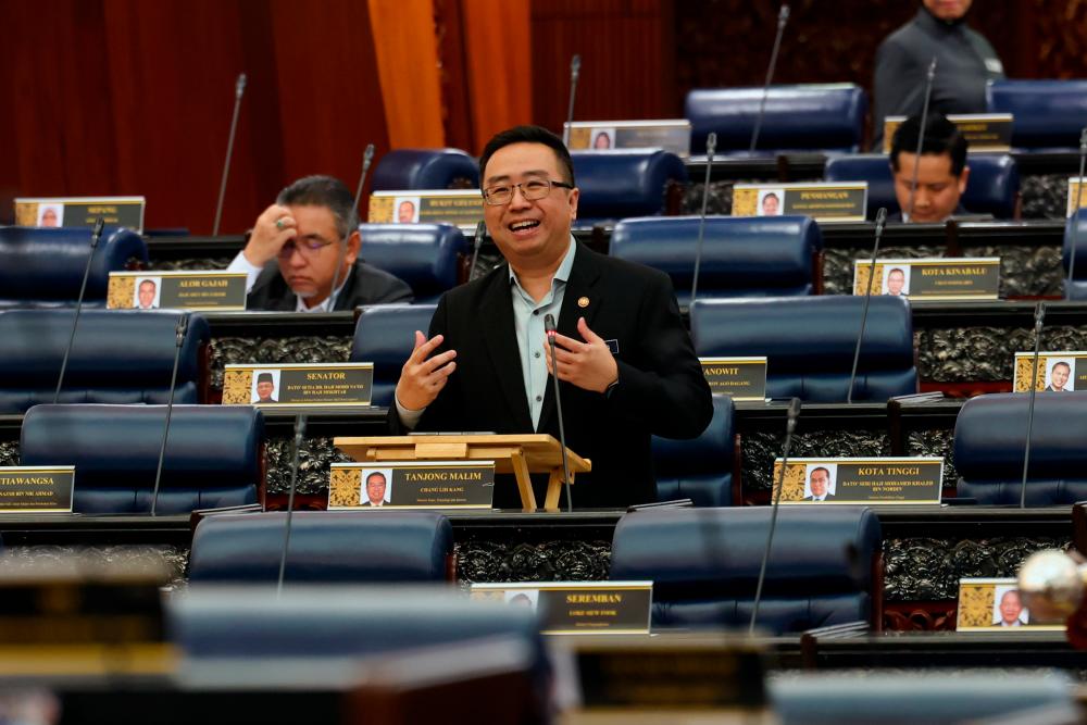 Minister Chang Lih Kang. BERNAMAPIX