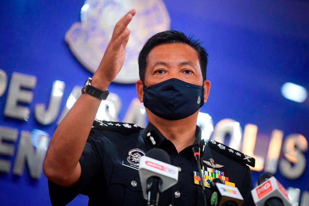 Ketua Polis Pahang Datuk Yahaya Othman. fotoBERNAMA