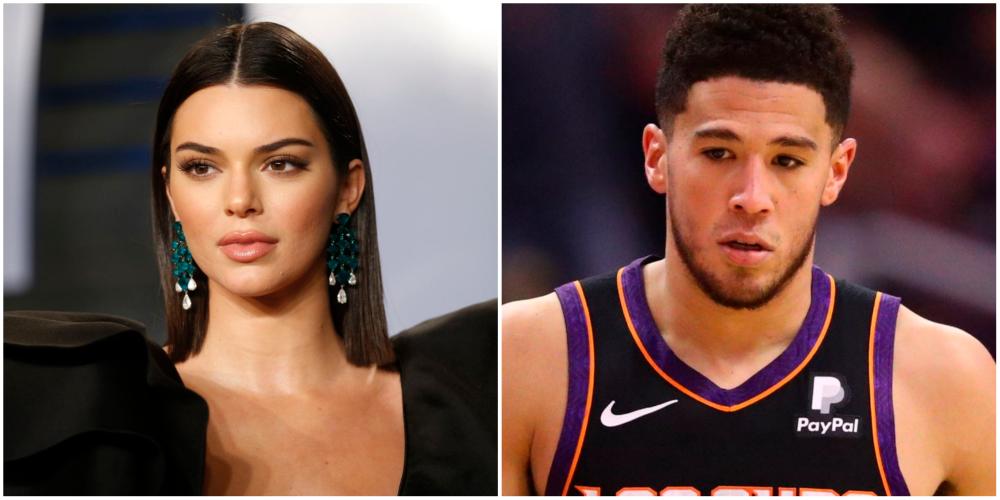 Kendall Jenner (left) and Devin Booker had been dating for two years