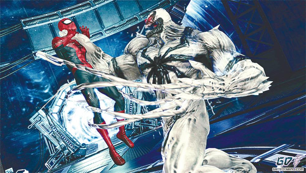 Anti-Venom made its videogame debut in Edge of Time. – ACTIVISION