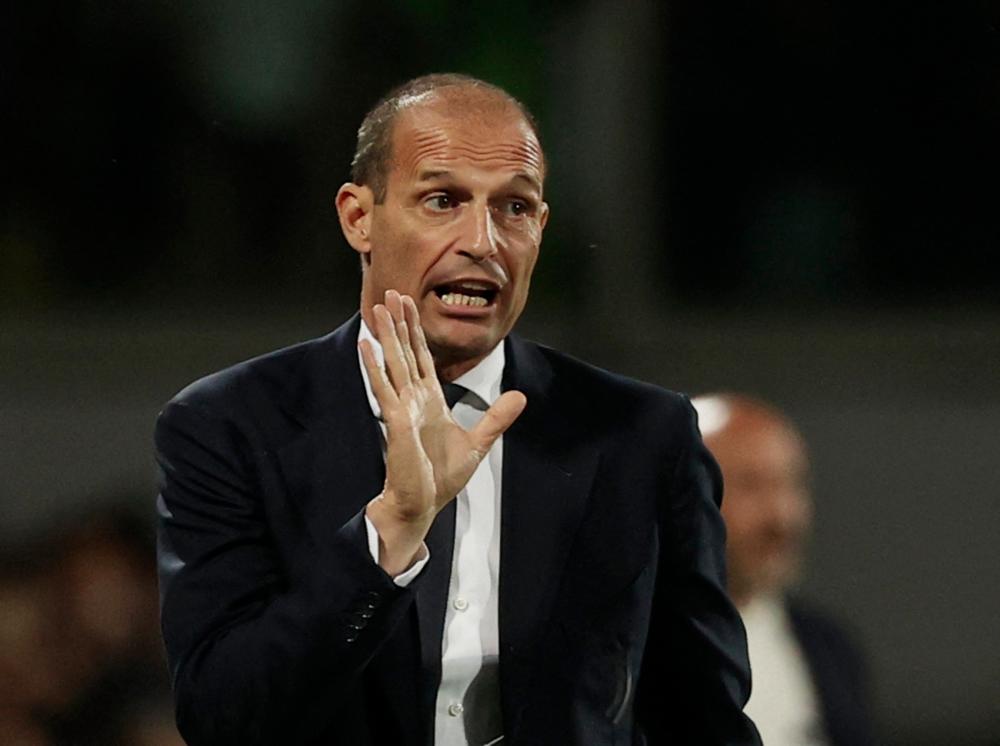 Juventus coach Massimiliano Allegri. REUTERSpix