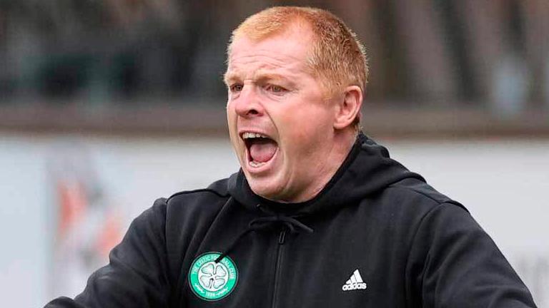 Lennon defends record as Celtic fans call for him to go