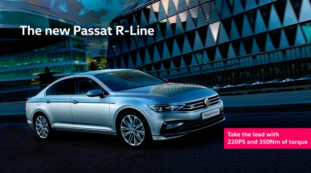$!New Passat R-Line launched