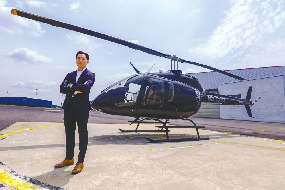 Ji says the Bell 505 is the right model to meet the demand in Malaysia - specifically for new entrants because it is an entry-level aircraft. – AMIRUL SYAFIQ/THESUN