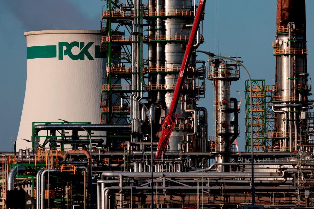 View of the PCK oil refinery in Schwedt/Oder, Germany. – Reuterspix