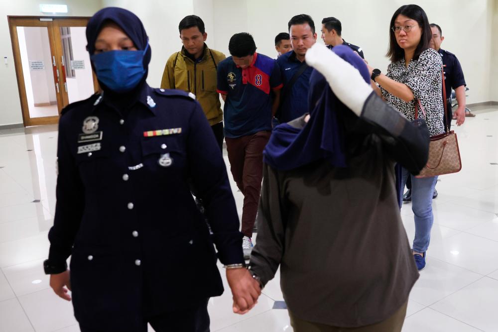KUANTAN, May 25 -- A married couple pleaded not guilty in the Sessions Court here today to two charges of causing injury to their two children, earlier this year. BERNAMAPIX