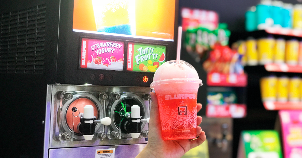 7-Eleven Malaysia introduces new strawberry yogurt Slurpee flavour