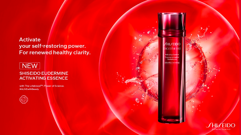 $!Shiseido launches new Eudermine activating essence