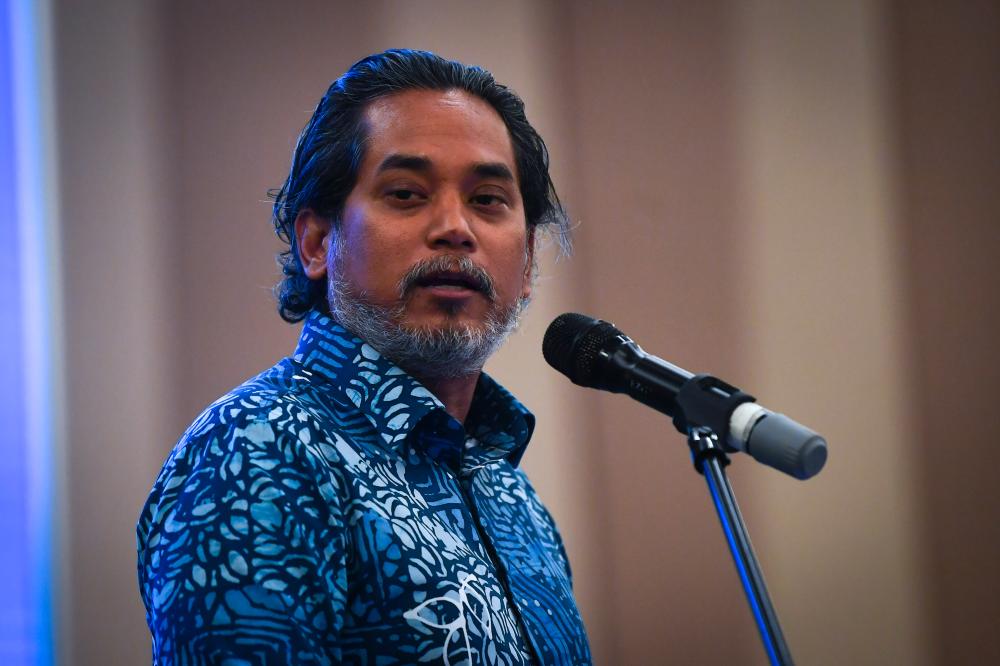 Health Minister Khairy Jamaluddin. BERNAMAPIX