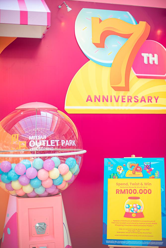 $!Don’t miss out on the RM100,000 worth of rewards that can be won through the Spend, Twist &amp; Win mini game!