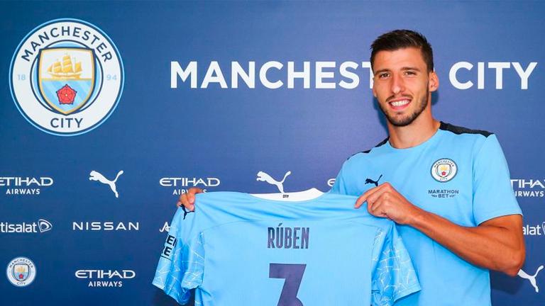 Man City seal RM332m deal for Ruben Dias