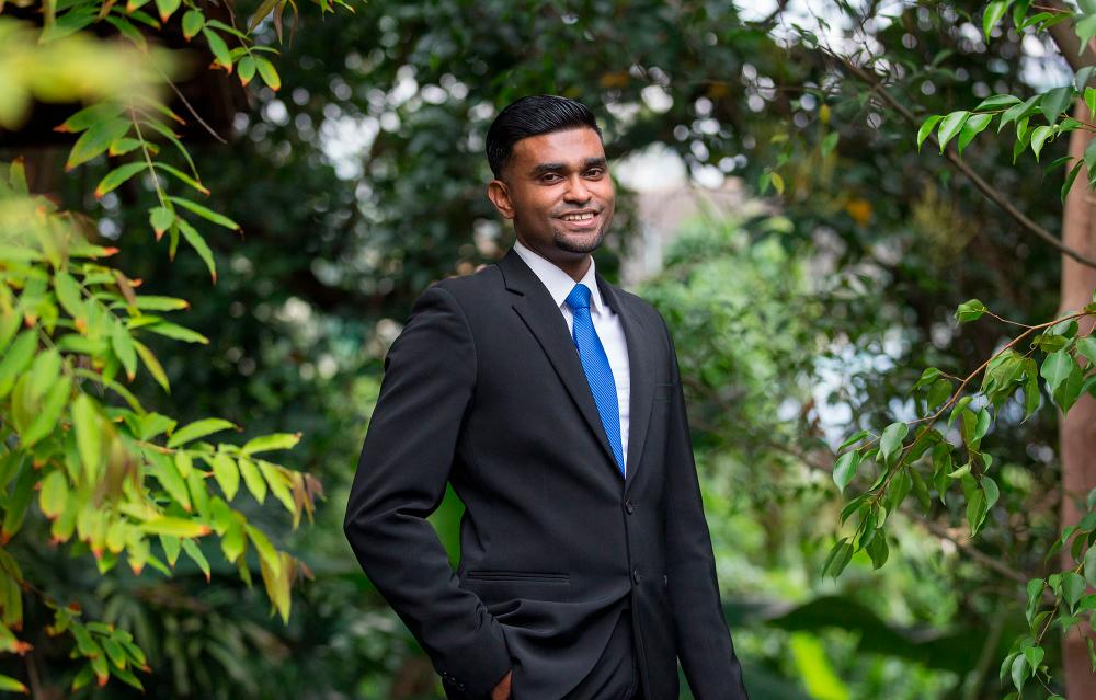 Samuel Isaiah has been named one of the top 10 finalist for the Global Teacher Price 2020 — Picture taken from the Varkey Foundation official website.