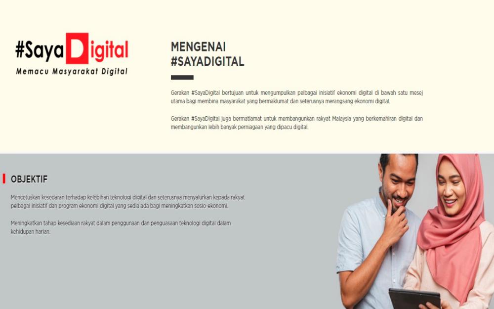 #SayaDigital programme set up by MDEC to facilitate adoption of new normal by local businesses.-Bernama