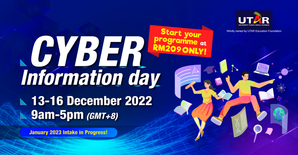 $!UTAR will hold Cyber Information Day and Open Day